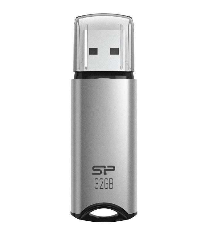 Mälupulk Silicon power  USB Flash Drive Marvel Series M02 32 GB, Type-A USB 3.2 Gen 1, Silver