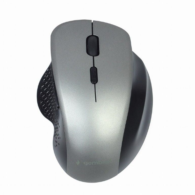 Arvutihiir Gembird  Wireless Optical mouse MUSW-6B-02-BG	 USB, Black-Spacegrey