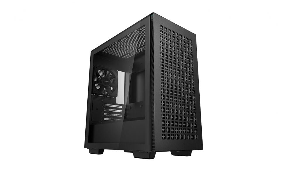 Computer case Deepcool  CH370  Black, Micro ATX, Power supply included No
