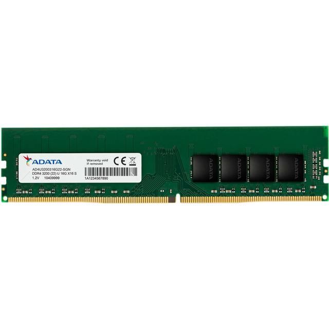 RAM DDR4 ADATA  Premier DDR4 RAM 16 GB, U-DIMM, 3200 MHz, PC/server, Registered No, ECC No