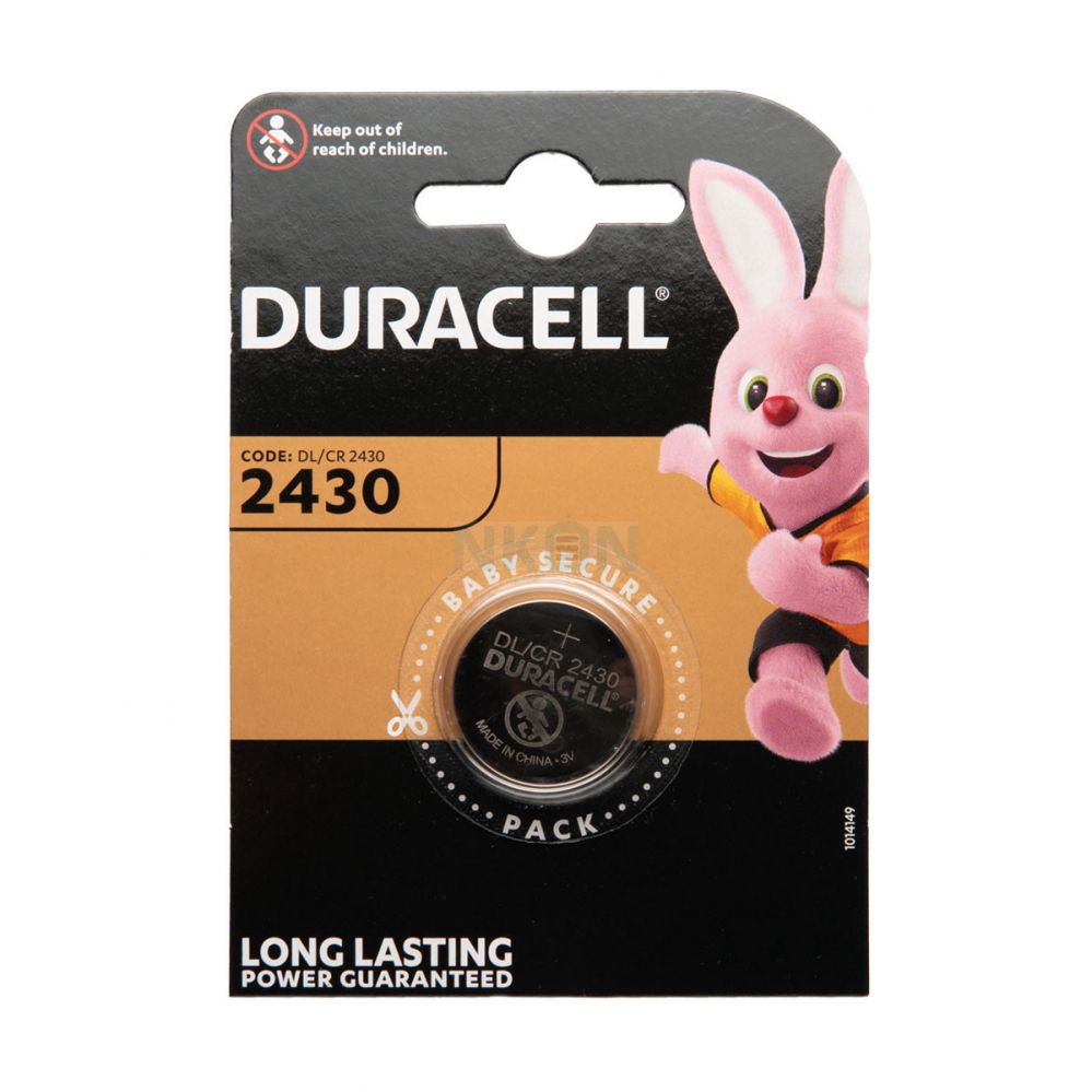 Muu arvutitarvik Duracell  Battery DL2430 BL1 CR2430, Lithium, 1 pc(s)
