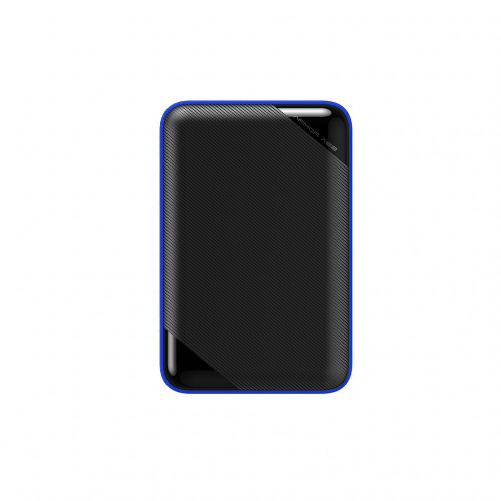 Флеш-накопитель Silicon power  Portable Hard Drive ARMOR A62 GAME 2000 GB,  USB 3.2 Gen1, Black/Blue