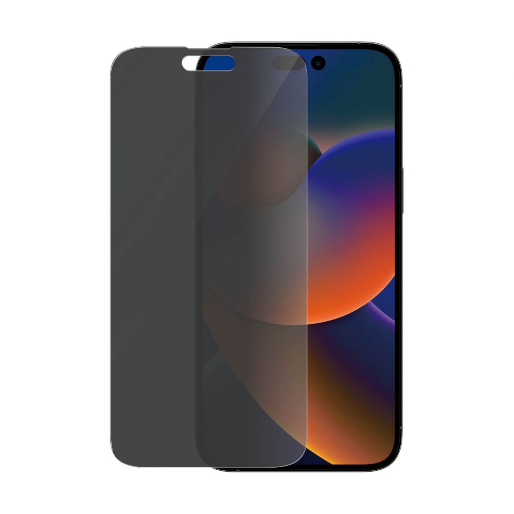 Back panel cover PanzerGlass  Screen protector, Apple, iPhone 14 Pro Max, Glass, Black, Privacy