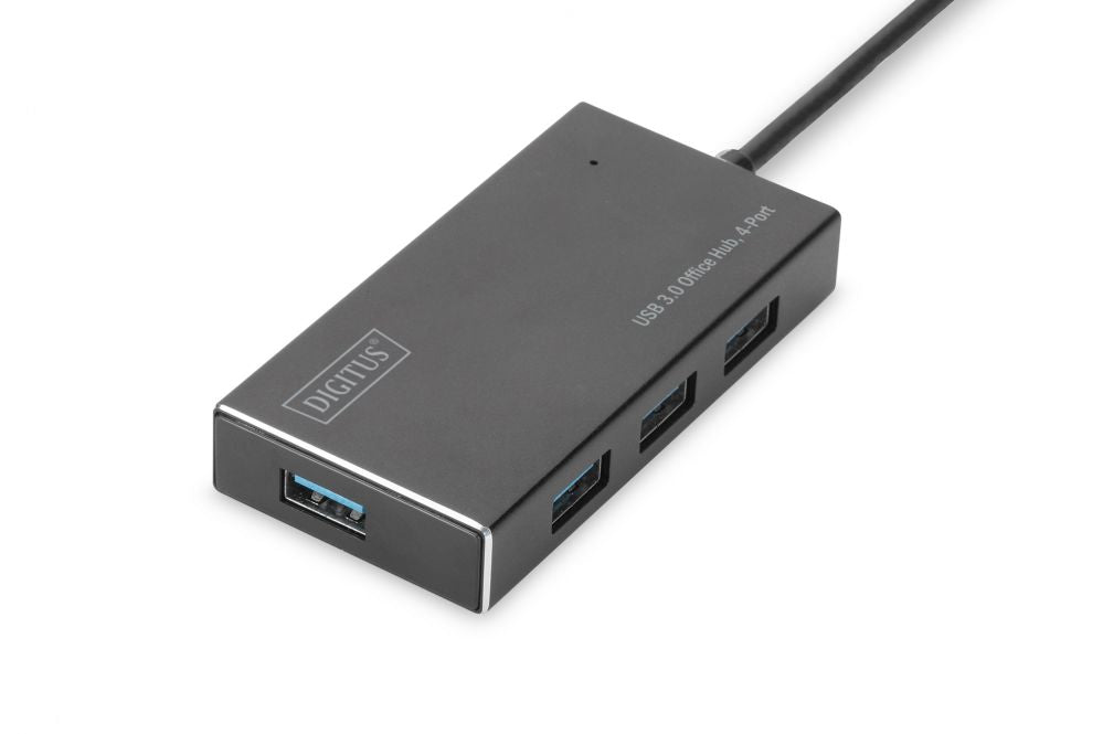 Кабель Digitus  USB 3.0 Hub, 4-port Incl. 5V/2A power supply DA-70240-1