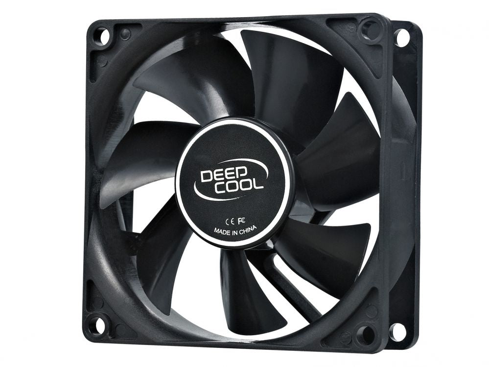 Jahutid Deepcool  80mm case ventilation fan, 2 Pin; hydro bearing,