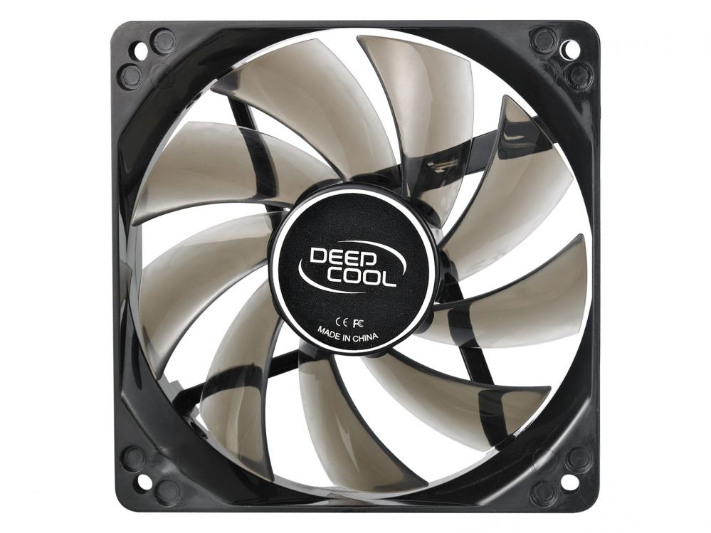 Кулер Deepcool  120 mm case ventilation fan,  "Wind Blade 120", transparent, hydro bearing,4 LED's