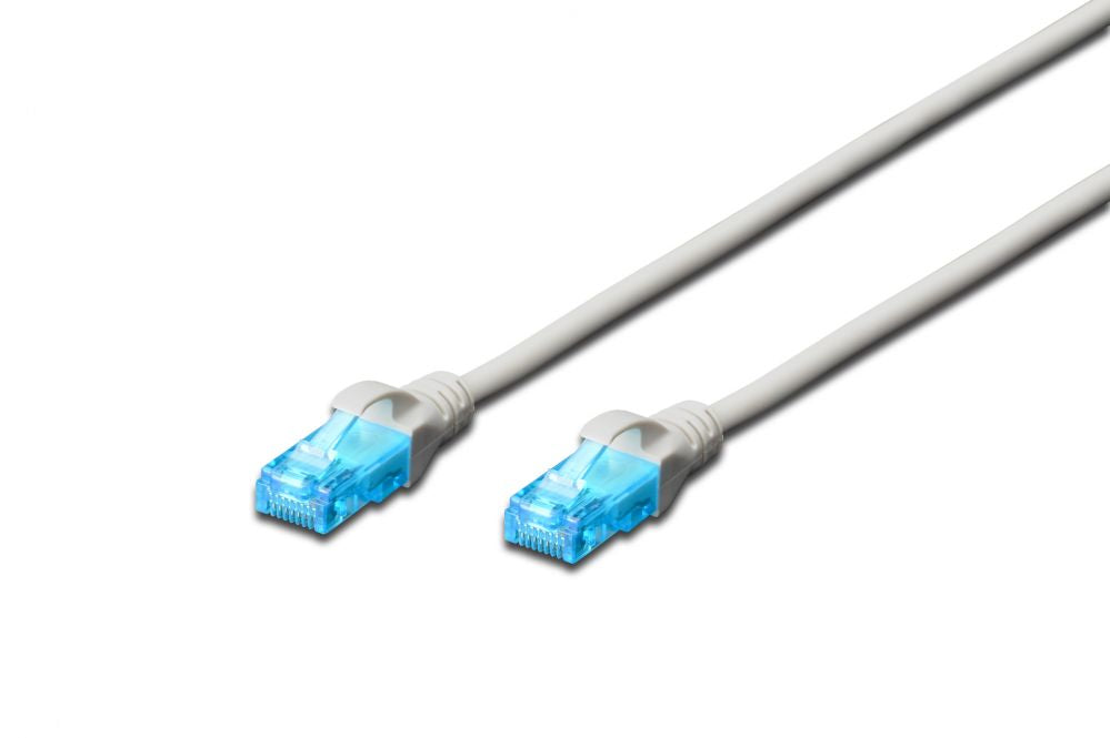 Kaabel Digitus  Patch cord CAT 5e U-UTP PVC AWG 26/7, 10 m, Grey
