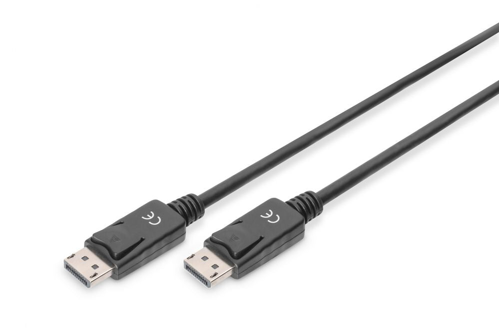 Monitori tarvik Digitus  DisplayPort Connection Cable AK-340100-010-S Black, DP to DP, 1 m