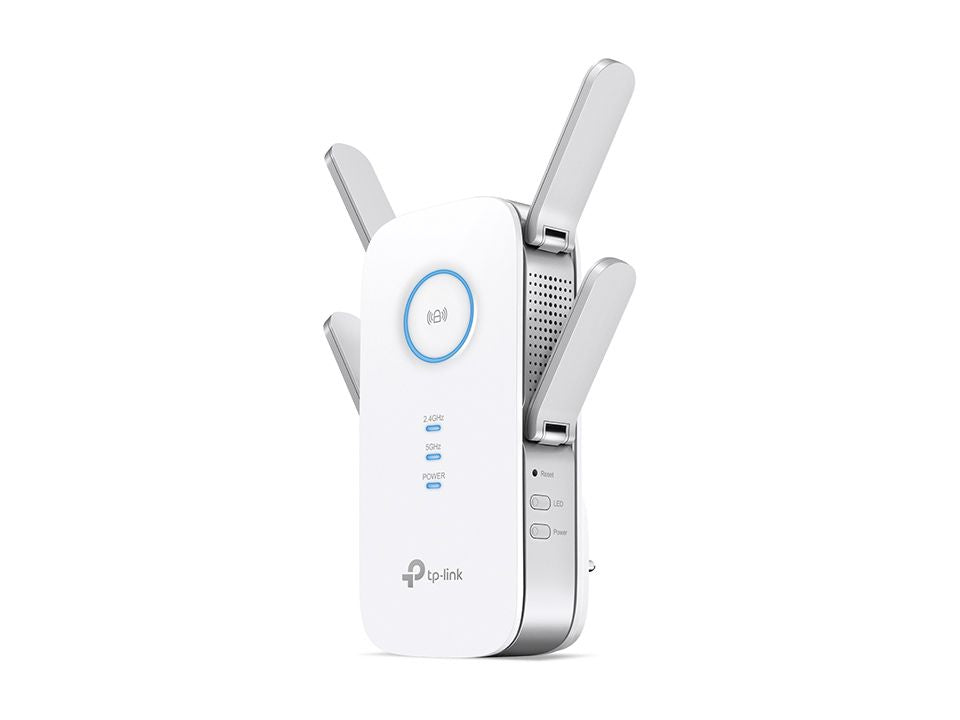 Ruuterid TP-Link  AC2600 Wi-Fi Range Extender RE650 802.11ac, 2.4GHz/5GHz, 800+1733 Mbit/s, 10/100/1000 Mbit/s, Ethernet LAN (RJ-45) ports 1, no PoE, Antenna type 4xExternal