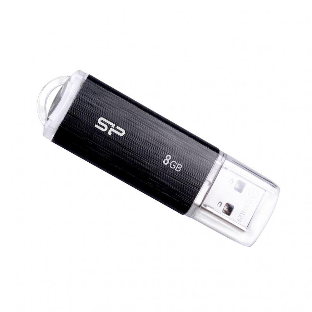 Флеш-накопитель Silicon power  Ultima U02 8 GB, USB 2.0, Black
