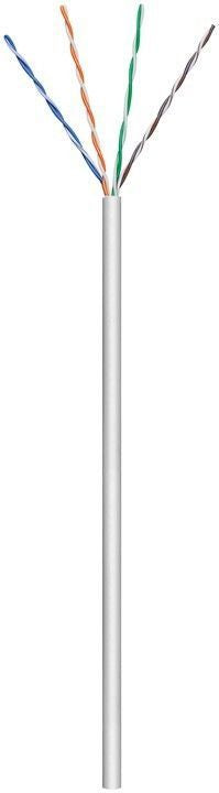 Kaabel Goobay  68710 CAT 5e network cable, U/UTP, grey, 100m