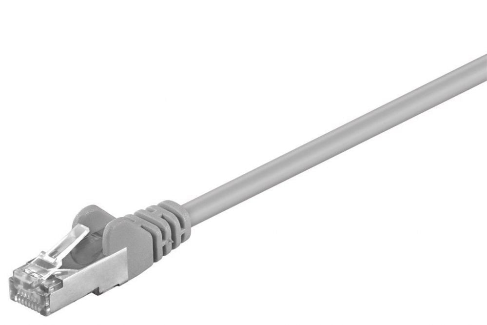 Cable Goobay  50197 CAT 5e patchcable, F/UTP, grey, 15 m