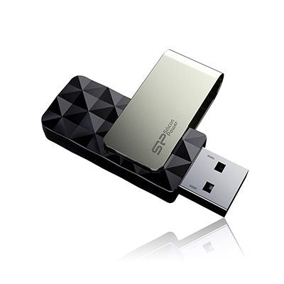 Флеш-накопитель Silicon power  Blaze B30 8 GB, USB 3.0, Silver