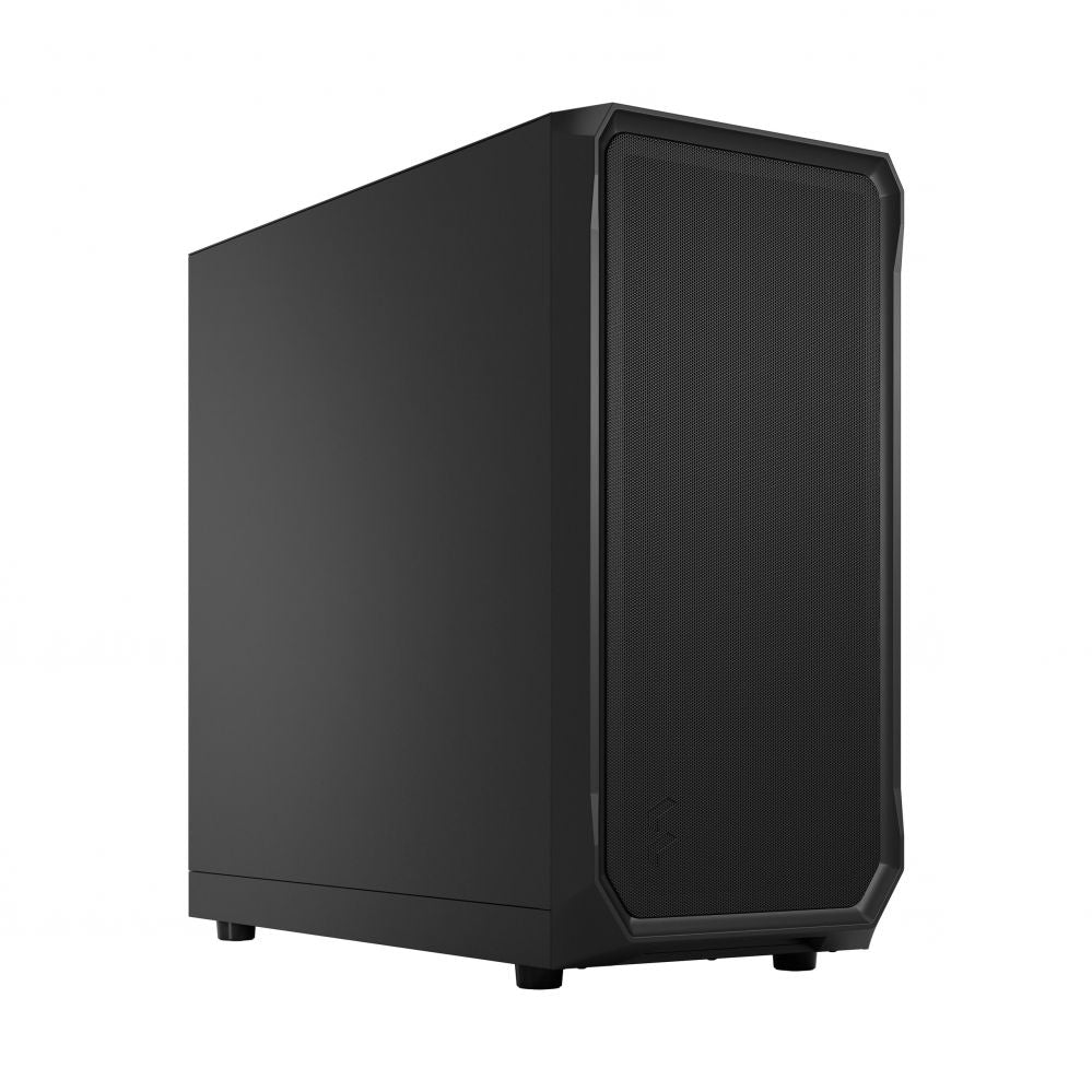 Корпус для компьютера Fractal Design  Focus 2 Black Solid, Midi Tower, Power supply included No