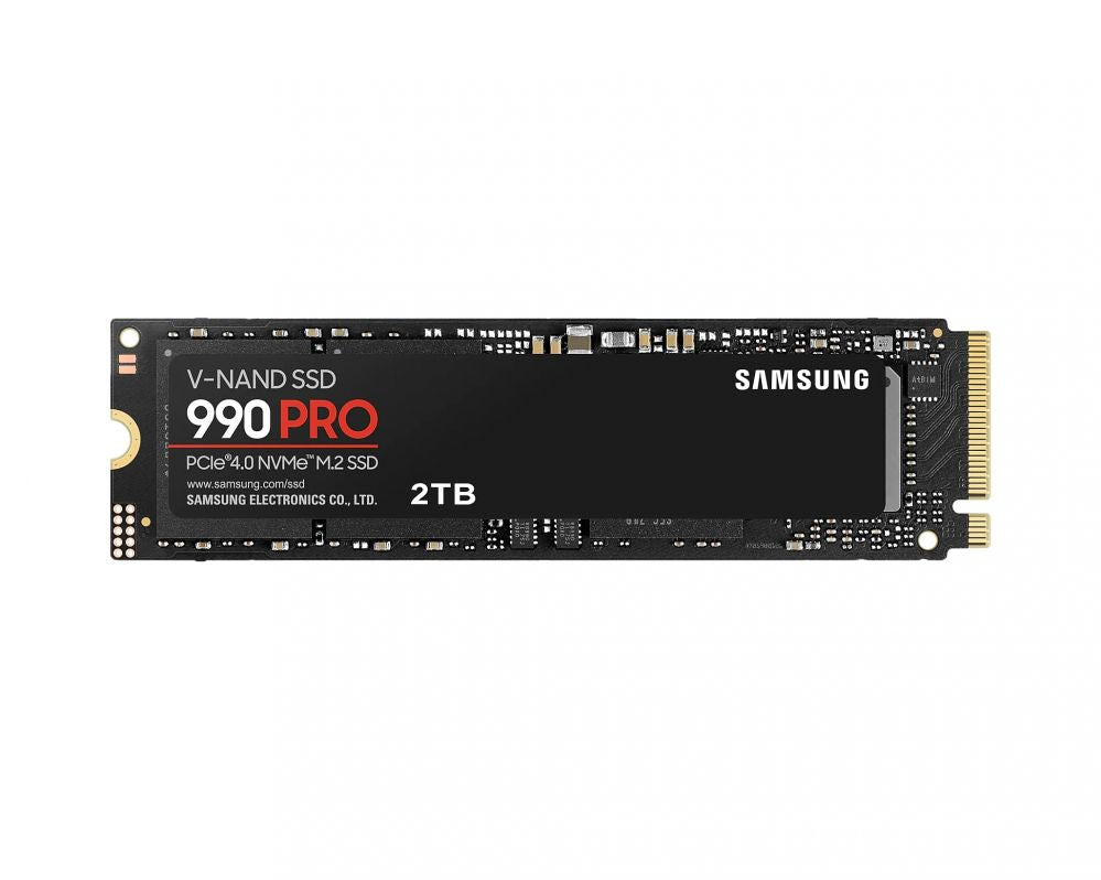 Жесткий диск SSD Samsung  990 PRO 2000 GB, SSD form factor M.2 2280, SSD interface PCIe Gen4x4, Write speed 6900 MB/s, Read speed 7450 MB/s
