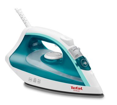 Triikrauad TEFAL  Steam Iron FV1710 Steam Iron, 1800 W, Water tank capacity 200 ml, Continuous steam 24 g/min, Steam boost performance 80 g/min, White/Green