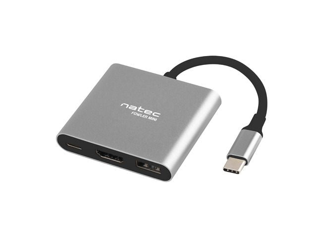 Converter Natec  Multi-Port Adapter, Fowler, USB-C, HDMI, USB 3.0