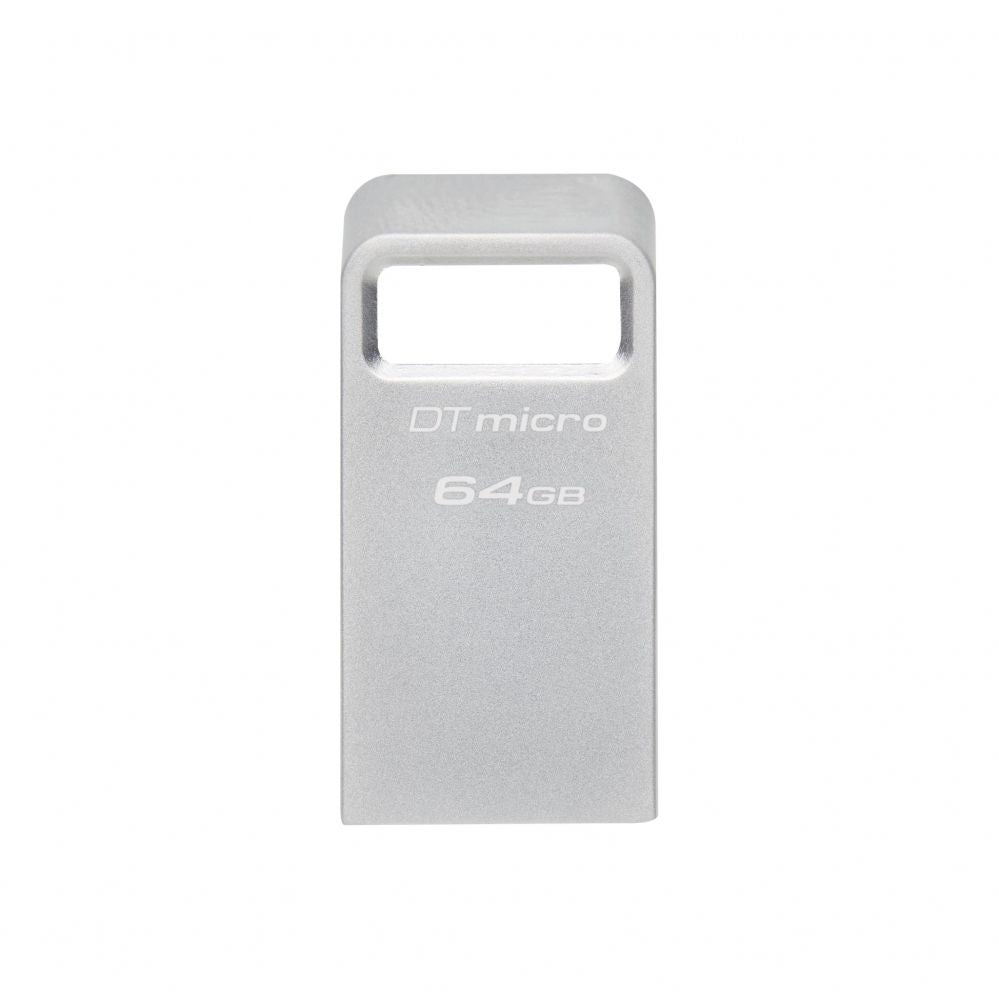 Mälupulk Kingston  USB 3.2 Flash Drive  DataTraveler micro 64 GB, USB 3.2, Silver