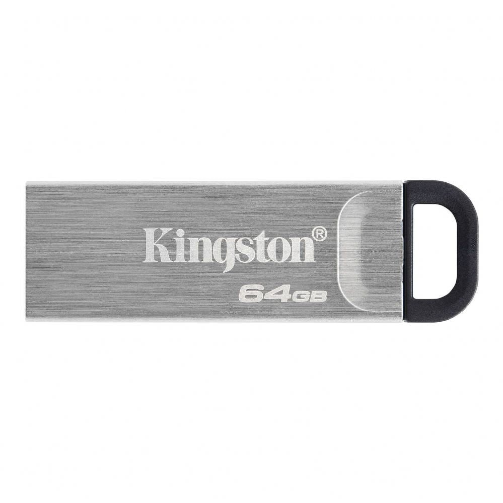 Mälupulk Kingston  USB Flash Drive DataTraveler Kyson 64 GB, USB 3.2 Gen 1, Black/Grey
