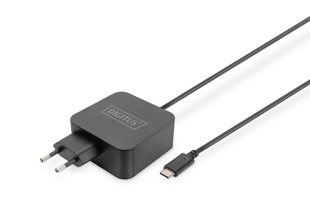 Kaabel Digitus  Notebook Charger USB-C Power supply 65W PD3.0 DA-10071	 1.2 m, Black