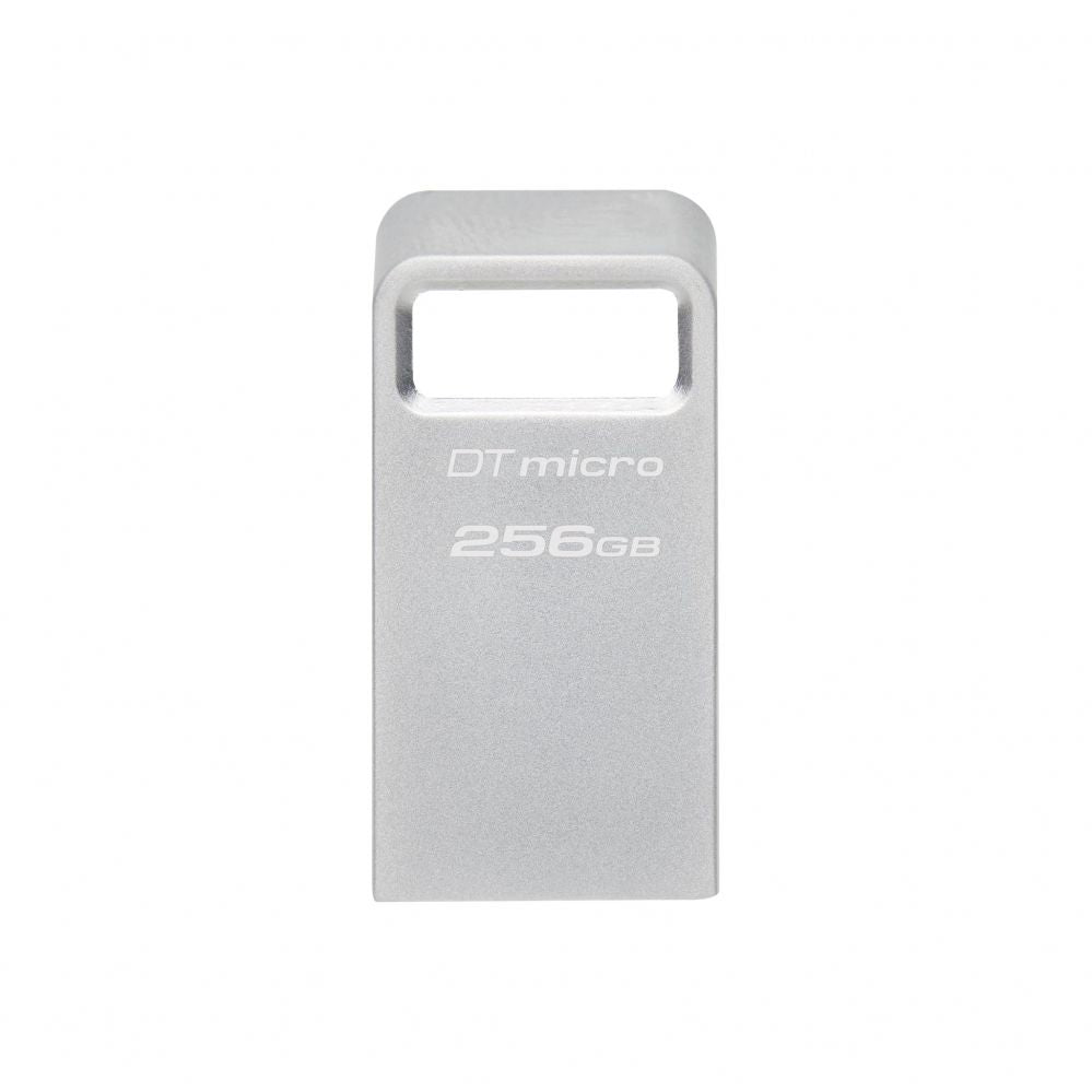 Флеш-накопитель Kingston  USB 3.2 Flash Drive  DataTraveler micro 256 GB, USB 3.2, Silver