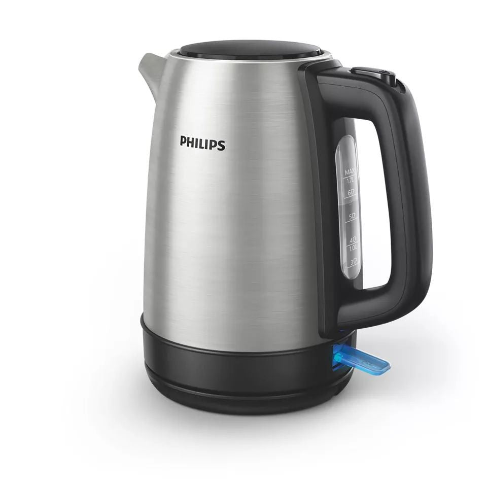 Teapot Philips  Daily Collection Kettle HD9350/90 Electric, 2200 W, 1.7 L, Stainless steel, 360° rotational base, Stainless steel