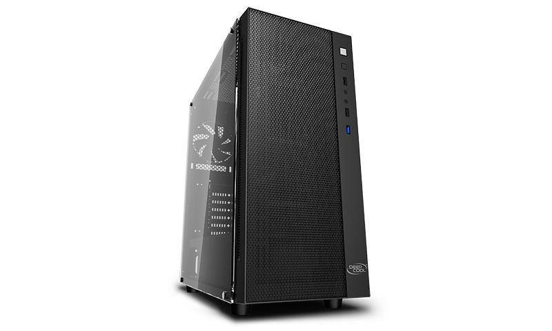 Arvuti korpus Deepcool  MATREXX 55 MESH Side window, Black, E-ATX, Power supply included No