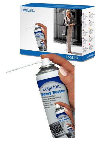 Kontoritarbed Logilink  Cleaning Duster Spray (400 ml) Compressed air cleaner, 400 ml