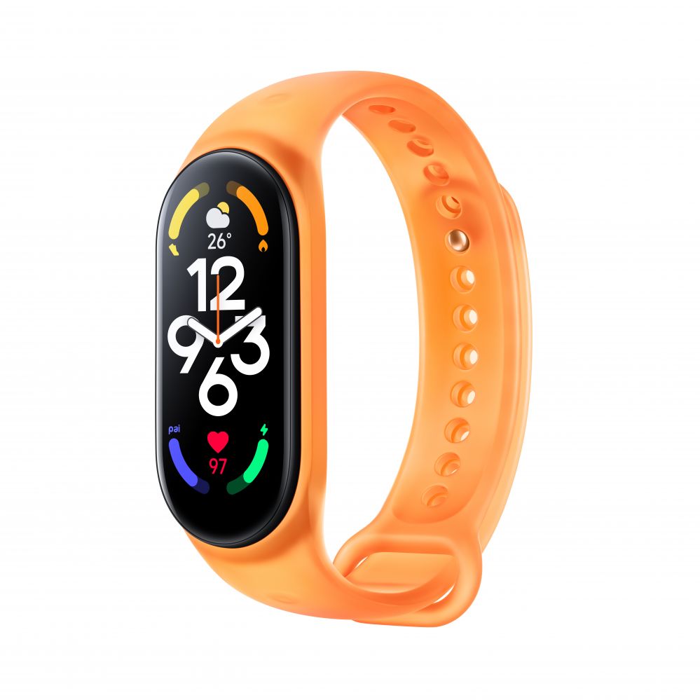 Rihm Xiaomi  Smart Band 7 Strap, Neon Orange