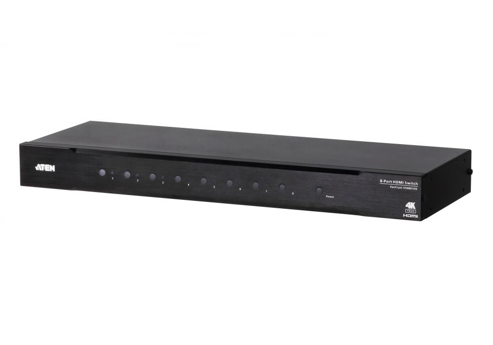 Server – muud tarvikud Aten  VS0801HB 8-Port True 4K HDMI Switch