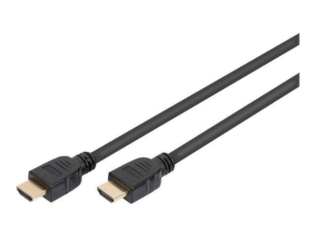 Monitor accessory Digitus  Ultra High Speed HDMI Cable with Ethernet AK-330124-010-S Black, HDMI to HDMI, 1 m