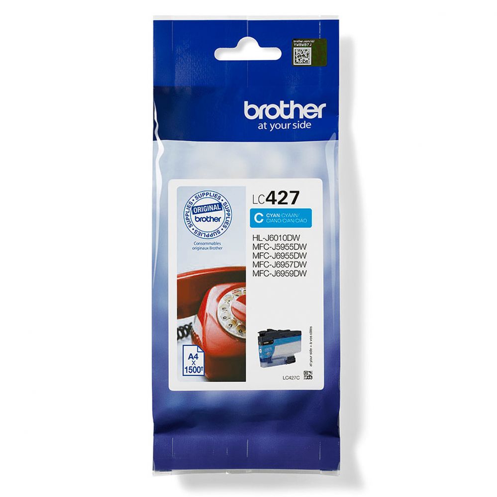 Tarvikud ja tarvikud Brother  LC427C Ink Cartridge, Cyan
