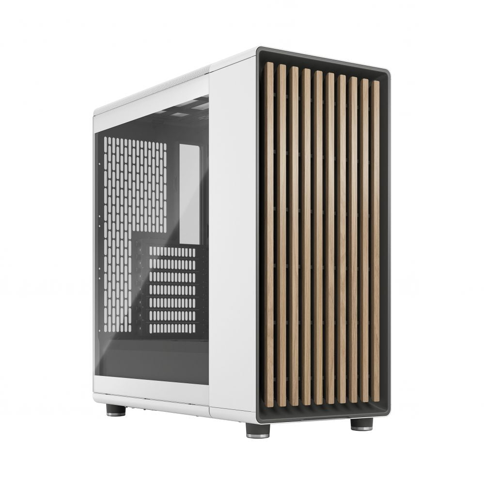 Computer case Fractal Design  North Chalk White TG Clear Tint