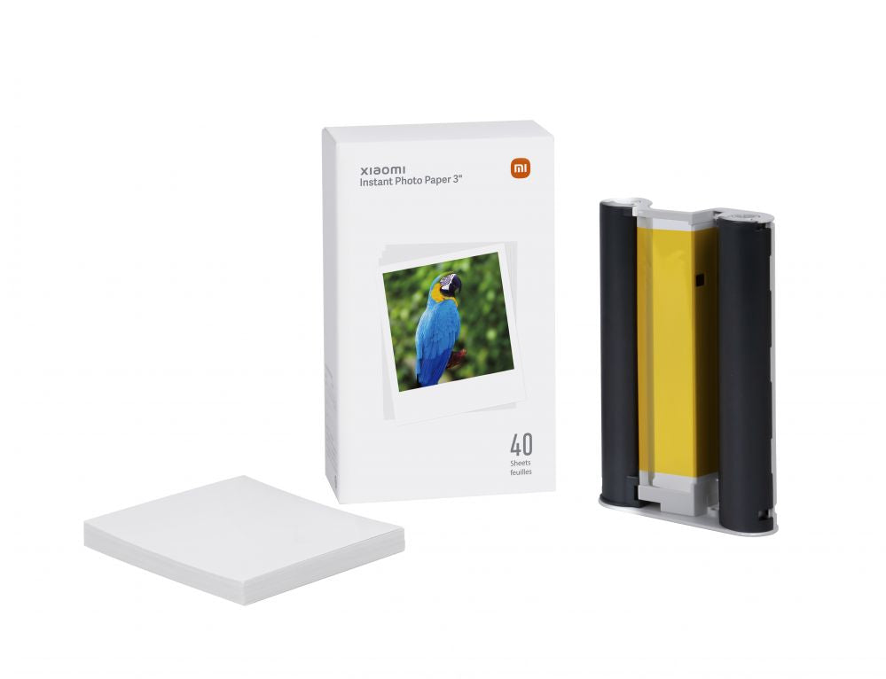 Фото и видео аксессуар Xiaomi  Instant Photo Paper 3 White
