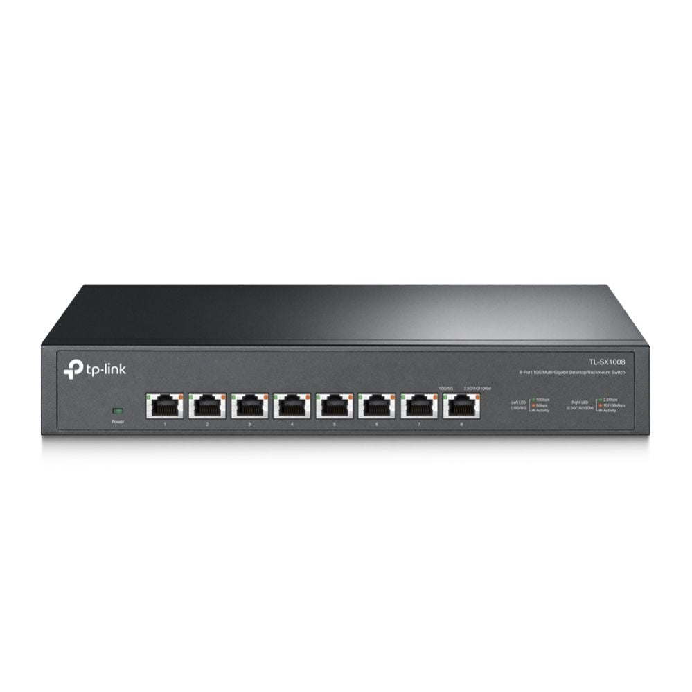 Server – muud tarvikud TP-Link  8-Port 10G Switch TL-SX1008 Unmanaged, Desktop/Rackmountable