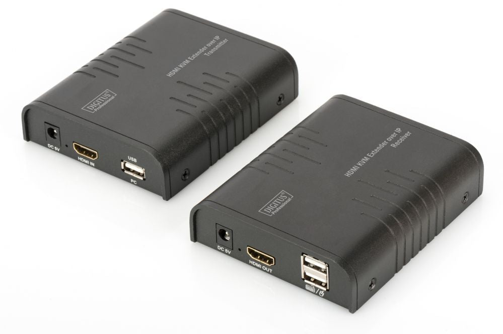 Converter Digitus  HDMI KVM Extender over IP, Set DS-55202