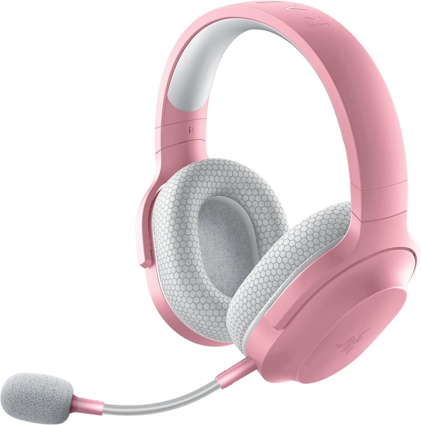 Беспроводные наушники Razer  Gaming Headset Barracuda X (2022) Quartz Pink, Wireless/Wired, On-Ear