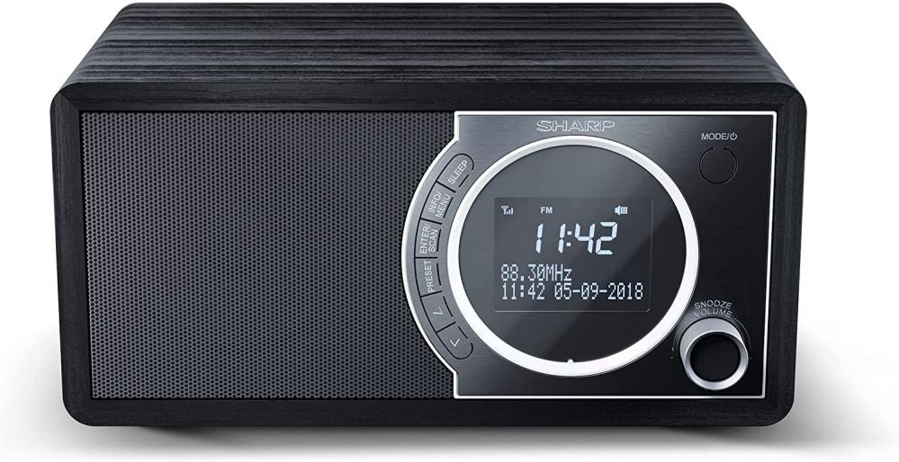 Interaktiivne lahendus Sharp  DR-450(BK) Digital Radio, FM/DAB/DAB+, Bluetooth 4.2, Alarm function, Midnight Black