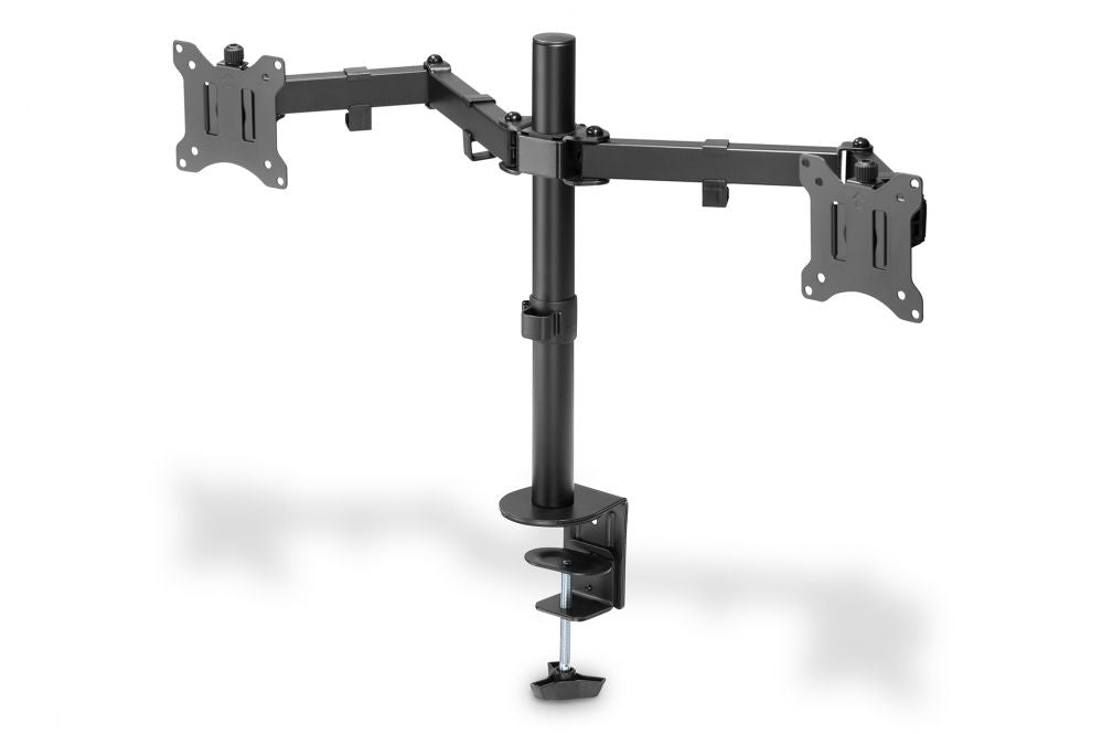 Кронштейн для телевизора Digitus  Dual Monitor Clamp Mount DA-90400 15-32 ", Maximum weight (capacity) 8 kg, Black