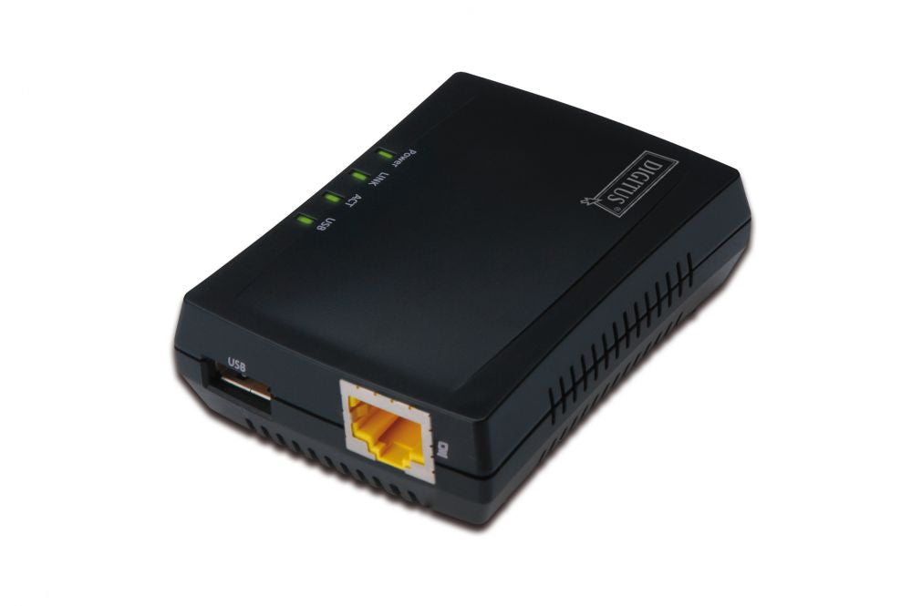 Üleminek Digitus  Multifunction USB Network Server DN-13020 Black