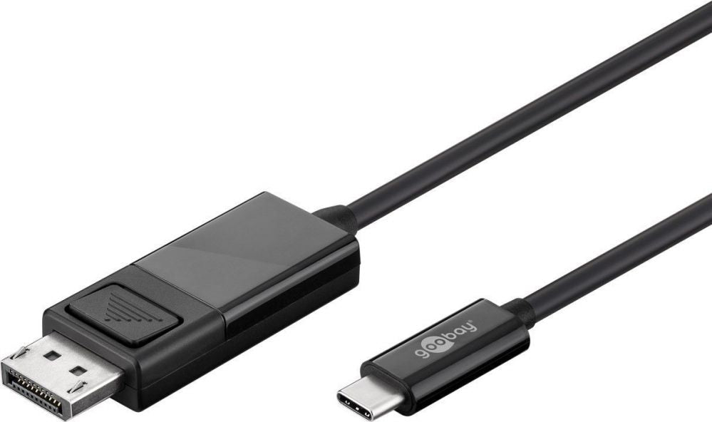 Аксессуар для мониторов Goobay  USB-C- DisplayPort adapter cable (4k 60 Hz) 79295 USB-C male, DisplayPort male, 1.2 m
