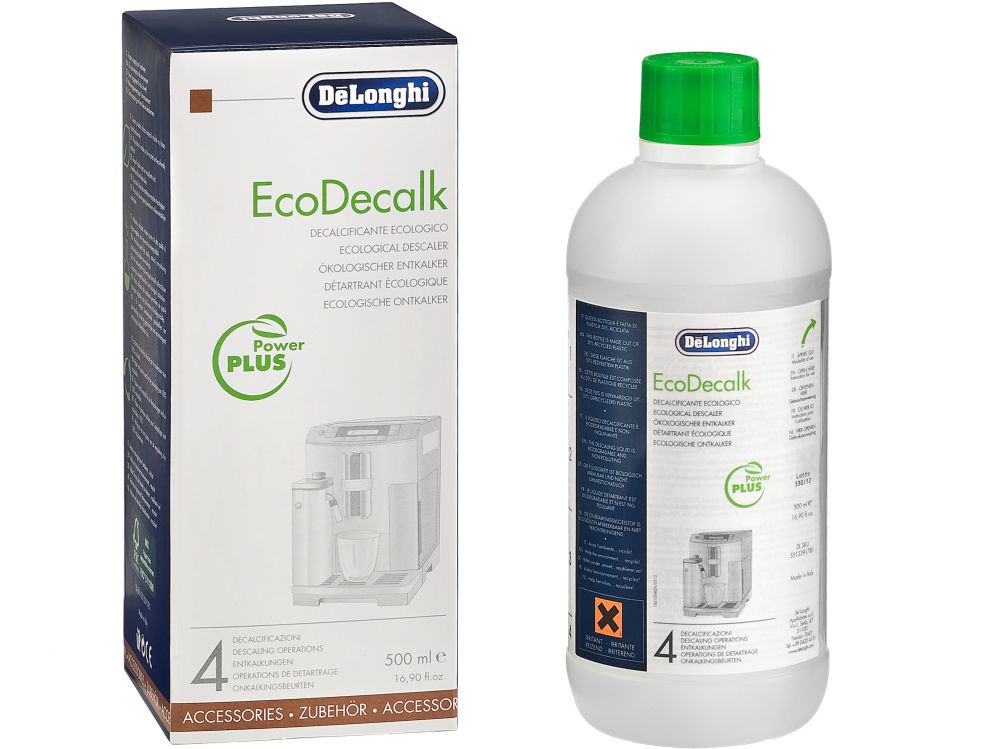 Аксессуар для кофе-машин DeLonghi  500 ml, EcoDecalk, For automatic coffee makers & espresso coffee makers