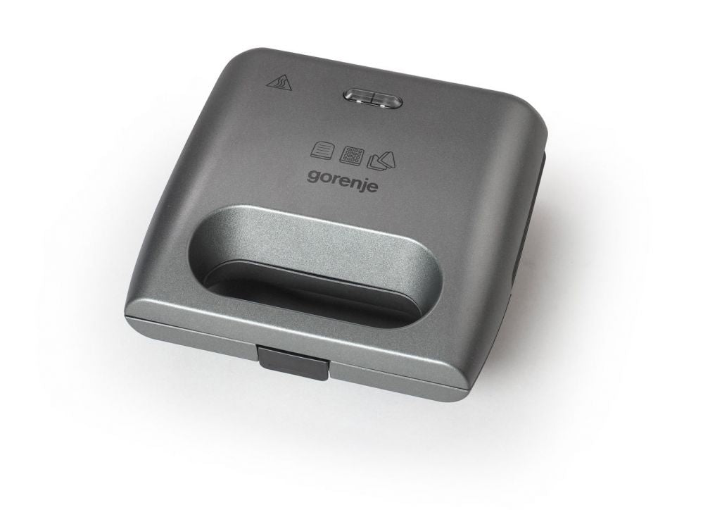 Röster GORENJE  Sandwich maker SM703GCG 700 W, Number of plates 3, Number of pastry 2, Grey