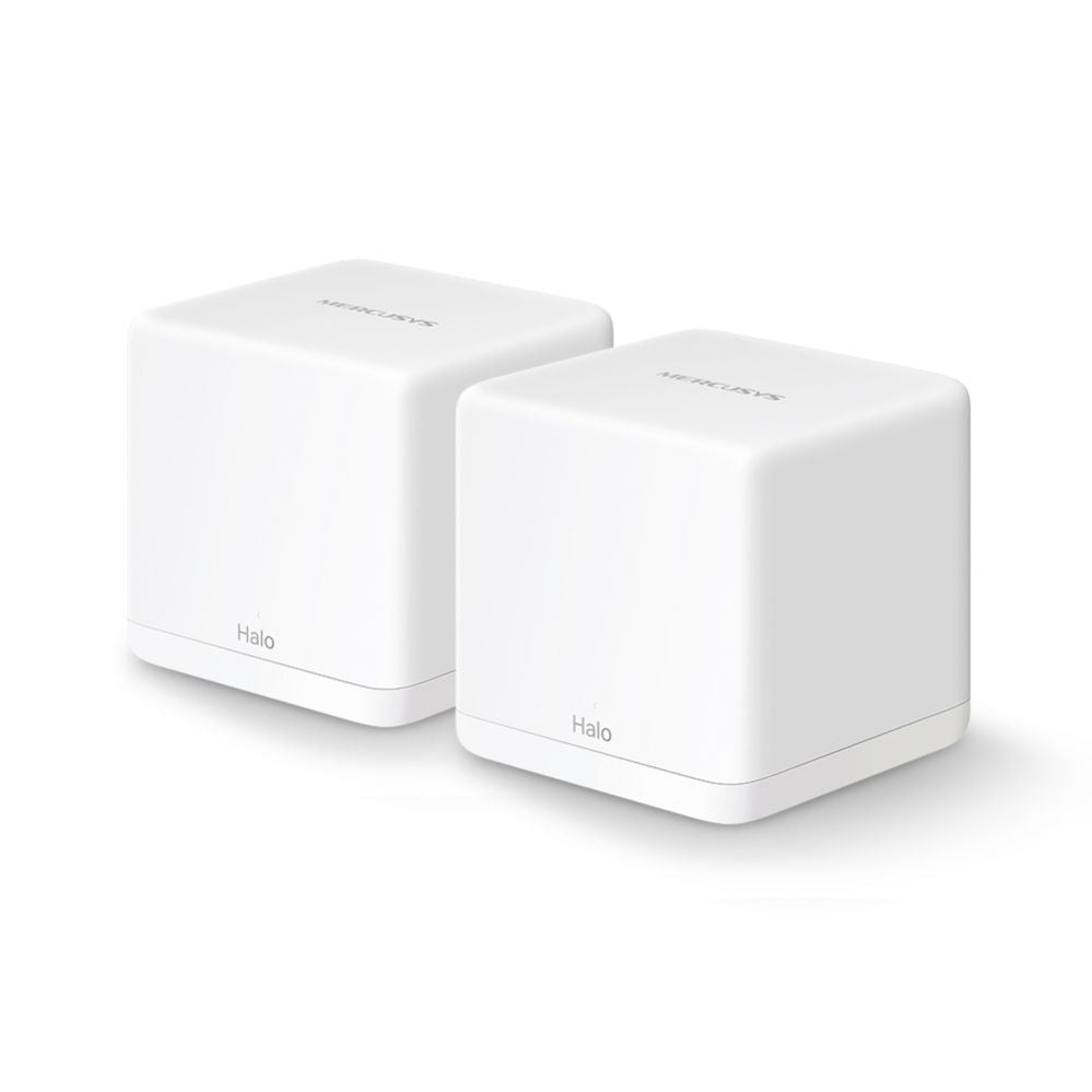 Ruuterid MERCUSYS  AC1300 Whole Home Mesh Wi-Fi System Halo H30G (2-Pack) 802.11ac, 400+867 Mbit/s, Ethernet LAN (RJ-45) ports 2, Mesh Support Yes, MU-MiMO Yes, White