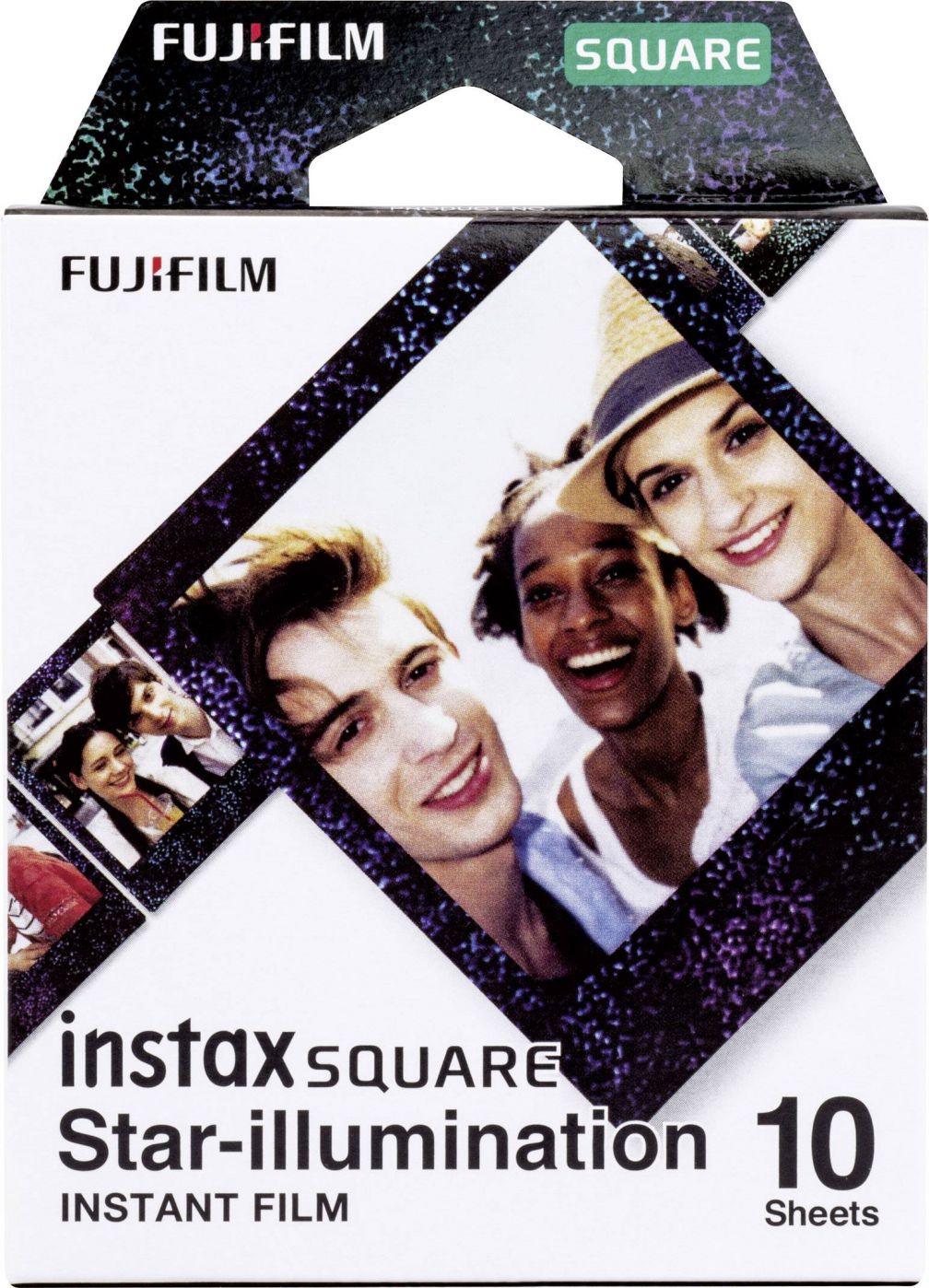 Kaameratarvik FUJIFILM  Instax Square star Illumination Instant film (10pl) Quantity 10, 86 x 72 mm