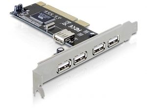Muu arvutitarvik Logilink  4+1-port USB 2.0 PCI