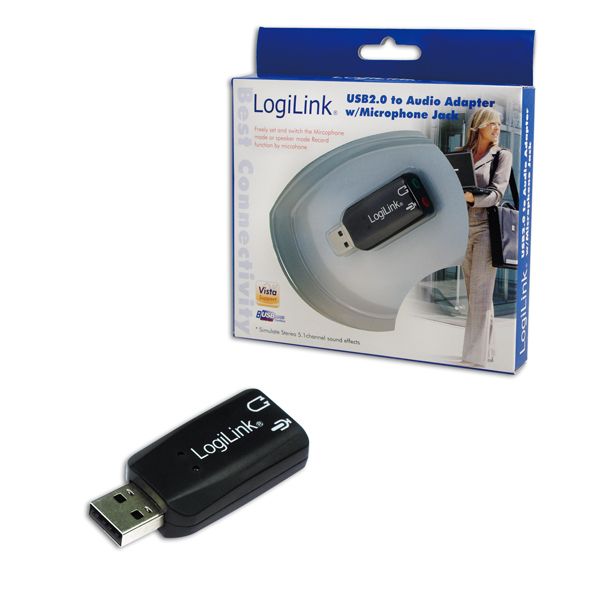 Kaabel Logilink  USB Audio adapter, 5.1 sound effect