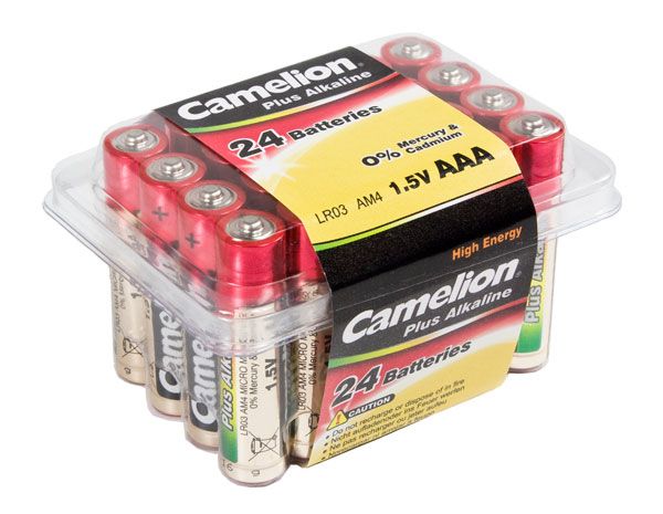 Muu arvutitarvik Camelion  LR03-PB24  AAA/LR03, Plus Alkaline, 24 pc(s)