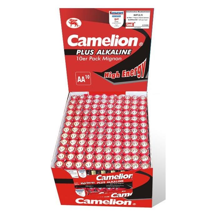 Другой аксессуар для компьютера Camelion  LR6-SP10 AA/LR6, 2700 mAh, Plus Alkaline, 240 pc(s)