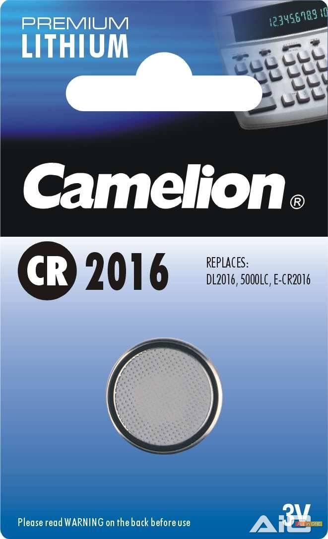 Другой аксессуар для компьютера Camelion  CR2016-BP1 CR2016, Lithium, 1 pc(s)